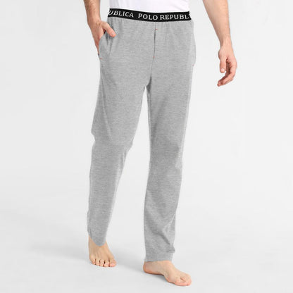 Polo Republica Men's Vodice Slim Fit Jersey Minor Fault Lounge Pants Minor Fault Polo Republica Heather Grey S 