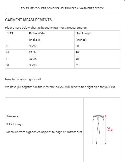 Men's Kick Embroidered Comfortable Panel Design Trousers