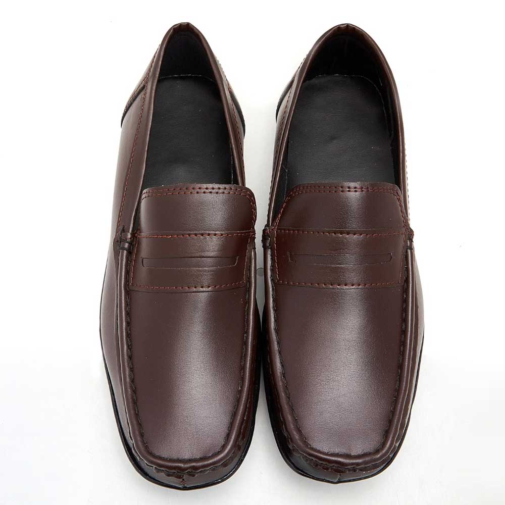 Men's Comfortable Classic Formal Shoes with Leather Stripe Men's Shoes SNAN Traders 