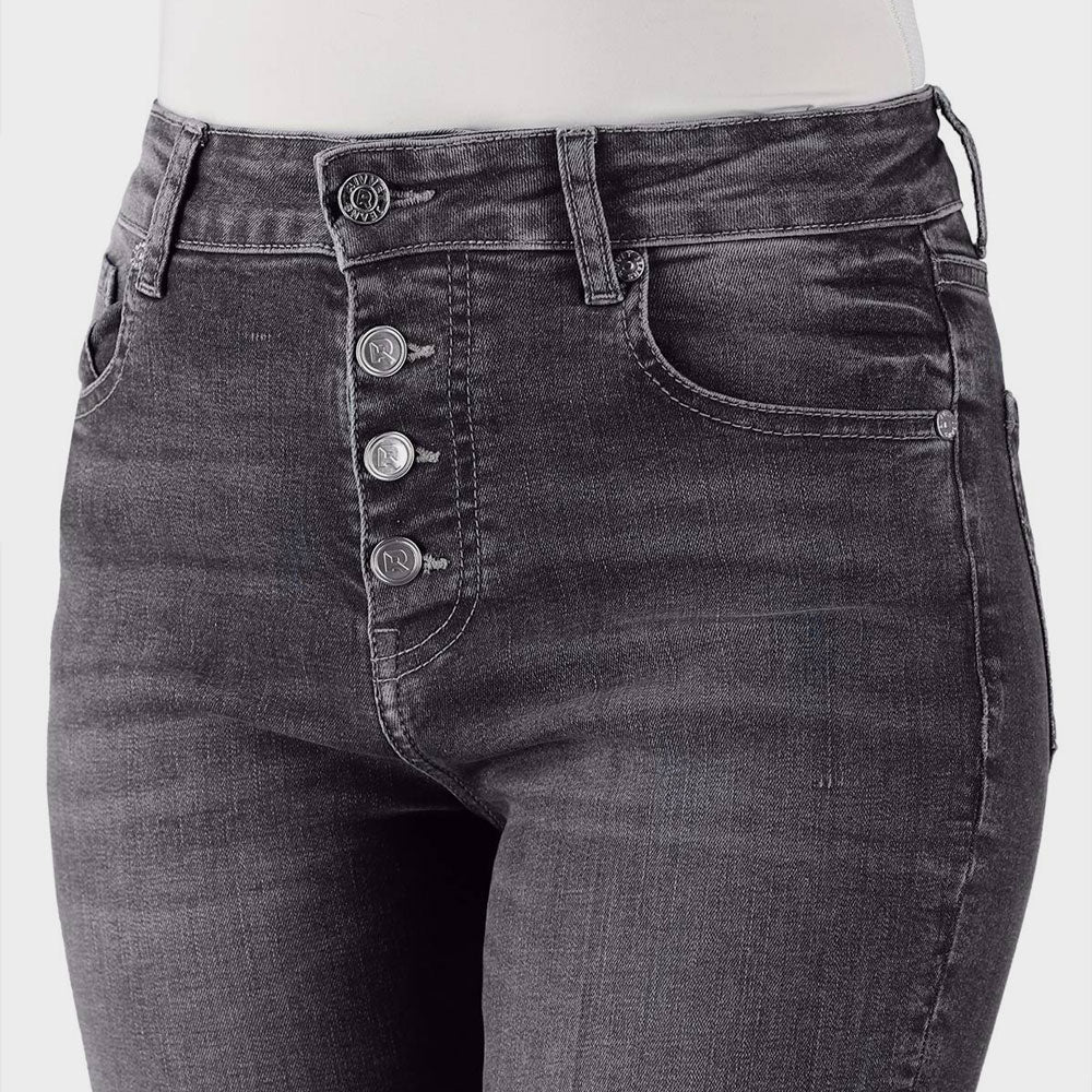 Rivvet Women's Eco Leila Mid Rise Skinny Fit Denim Women's Denim RTJ 