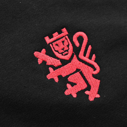 Polo Republica Men's Lion & Crest Embroidered Zipper Terry Hoodie Men's Zipper Hoodie Polo Republica 