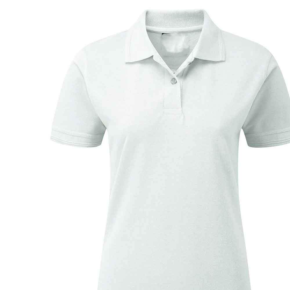 Vonitine Short Sleeve Polo Shirt Women's Polo Shirt Image White 14 