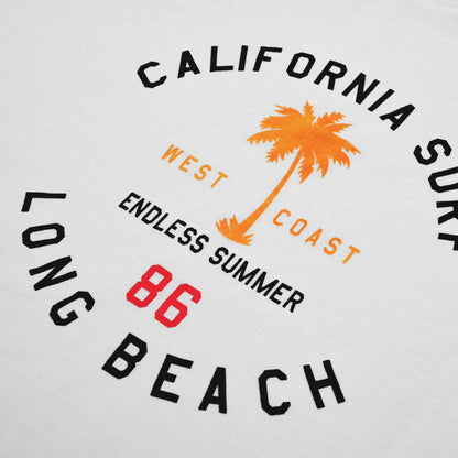 Max 21 Men's California Surf Printed Short Sleeve Tee Shirt Men's Tee Shirt SZK 