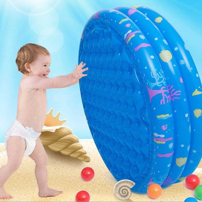 Kid's Inflatable 3 Ring Circles Swimming Pool Swimming Pool Sunshine China 