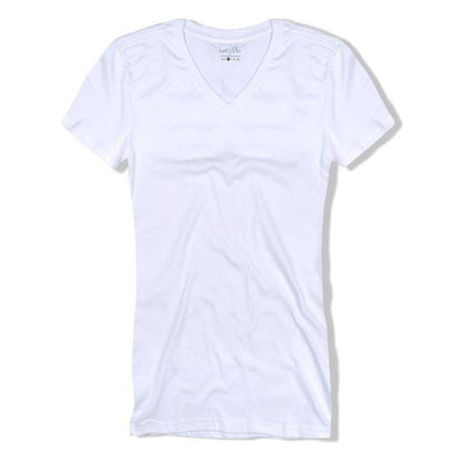 Women's Woliton Short Sleeve V-Neck Minor Fault Tee Shirt