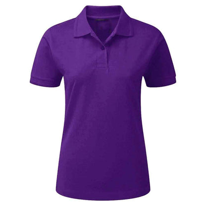 Vonitine Short Sleeve Polo Shirt Women's Polo Shirt Image Purple 14 