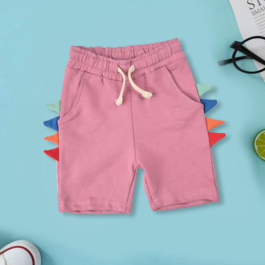 Kid's Milan Stylish Design Terry Shorts Kid's Shorts SNR Pink 2-3 Years 