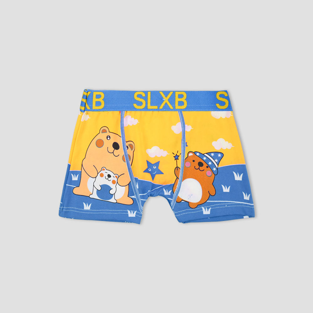 SLXB Kid's Comfortable Boxer Brief Kid's Underwear Bohotique Sky S 