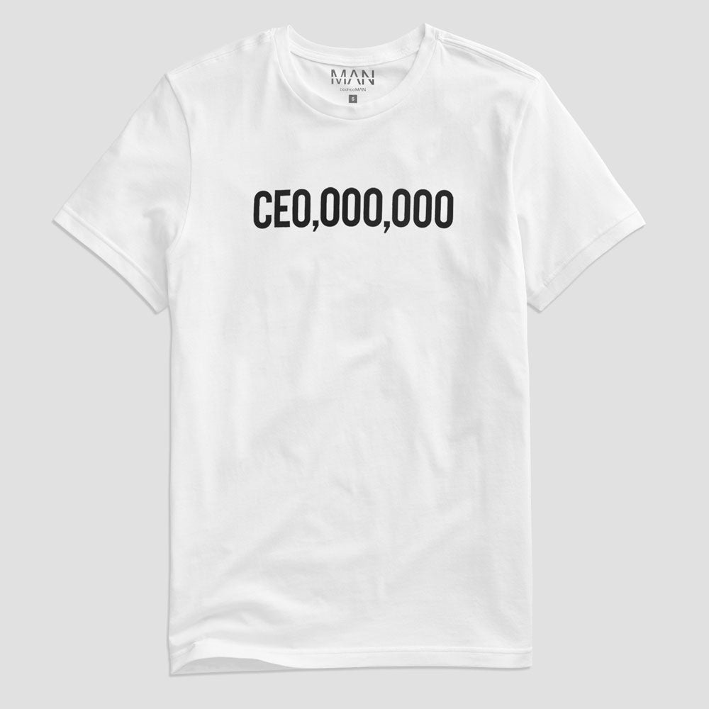 Men's CEO Millionaire Short Sleeves Tee Shirt