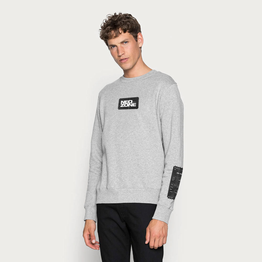 HAS Apparel Men's Neo Zone Printed Long Sleeve Sweat Shirt Men's Sweat Shirt HAS Apparel 