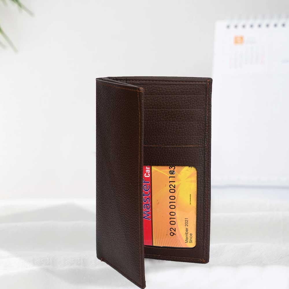 Men's Jambi Leather Long Book Wallet Men's Accessories SNAN Traders 