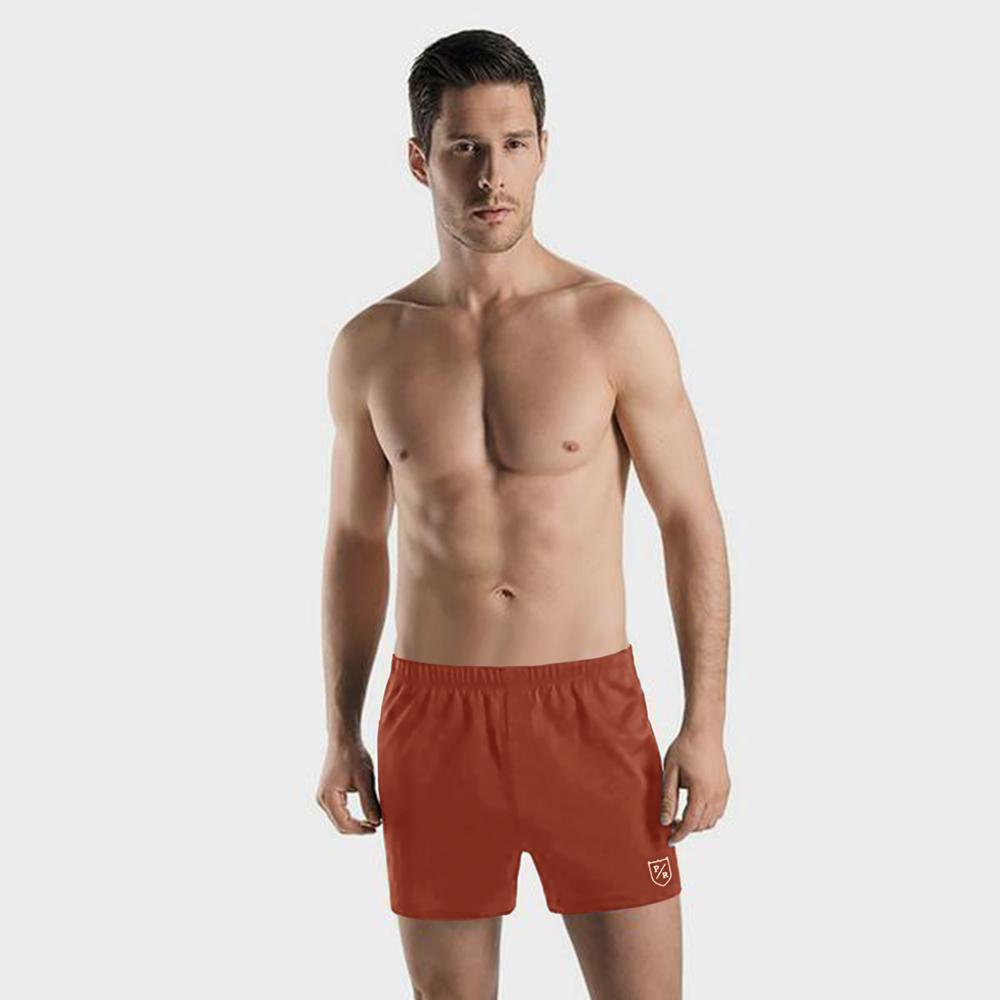 Polo Republica Derik Signature Boxer Shorts Men's Underwear Polo Republica Brick Red S 