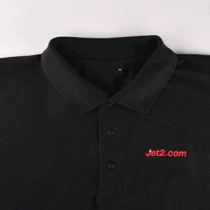 Jet2com Men's Beguiling Pique Minor Fault Polo Shirt Men's Polo Shirt Image 