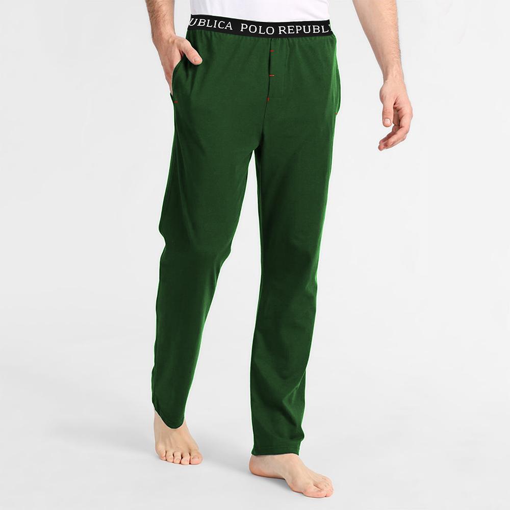 Polo Republica Men's Vodice Slim Fit Jersey Minor Fault Lounge Pants Minor Fault Polo Republica Bottle Green S 