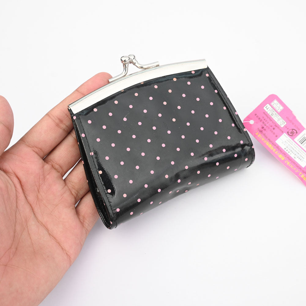 Mini Cute Women Wallet PU Leather Embroidered Love Heart Clutch Zipper  Buckle Coin Purse Card Holder Hand Wallet Purse - AliExpress