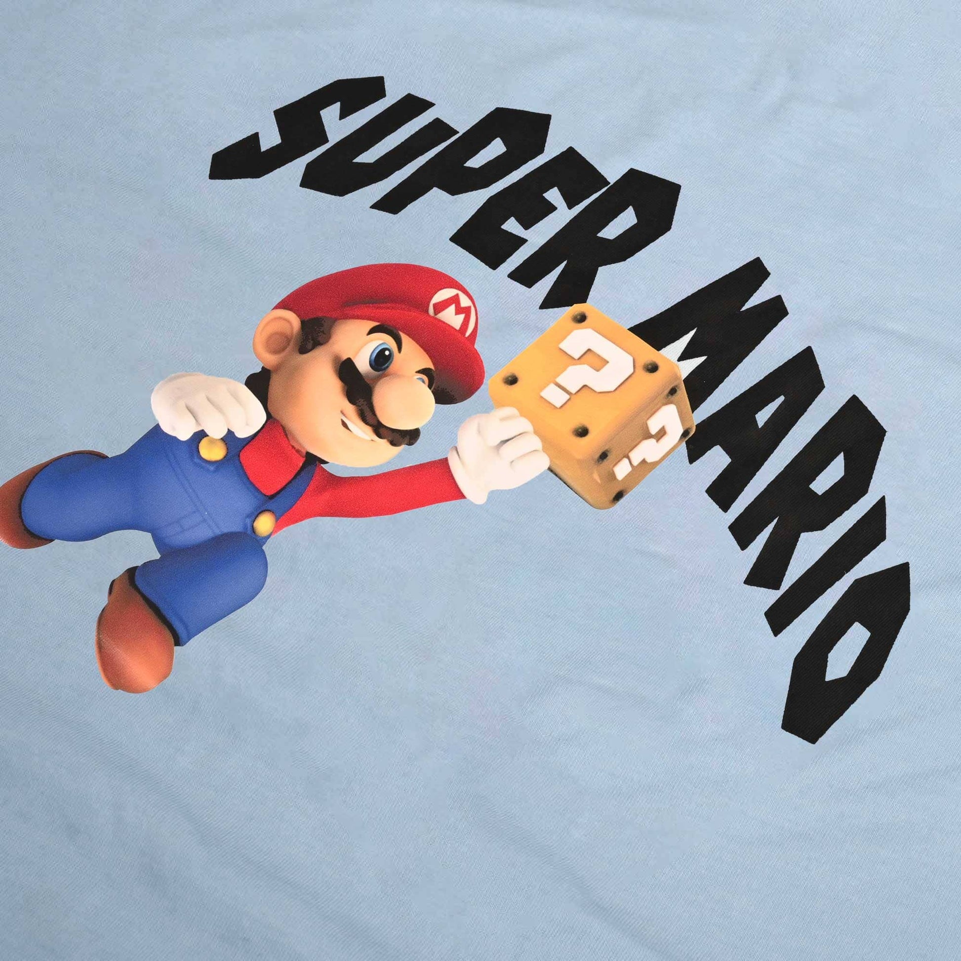 Polo Republica Men's Super Mario Printed Crew Neck Tee Shirt Men's Tee Shirt Polo Republica 