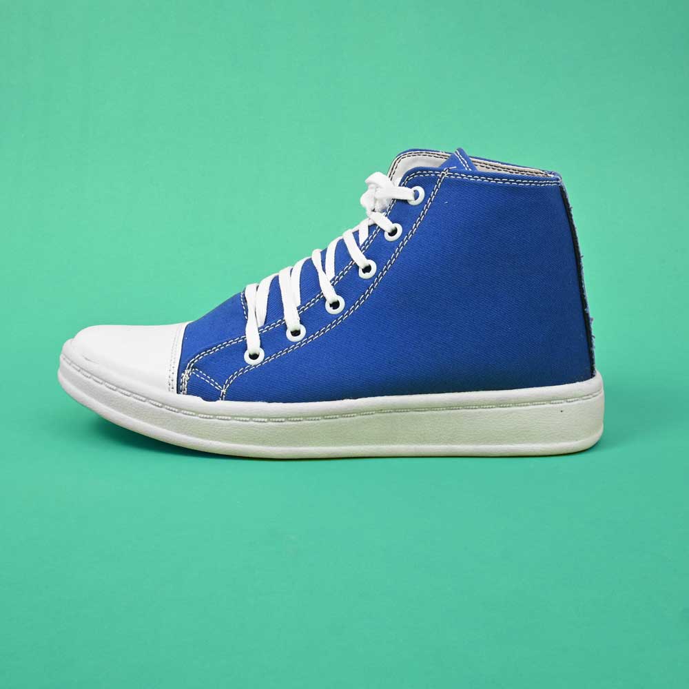 Men's Bologna Long Sneakers Shoes Men's Shoes SNAN Traders Blue EUR 39 