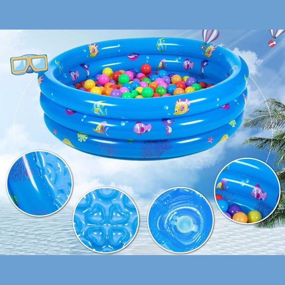 Kid's Inflatable 3 Ring Circles Swimming Pool Swimming Pool Sunshine China 