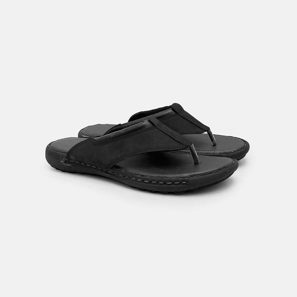 Leather chappals deals for mens