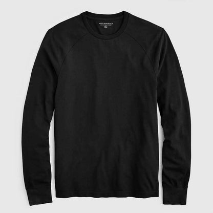 Polo Republica Men's Raglan Long Sleeve Minor Fault Tee Shirt Minor Fault Polo Republica Black S 