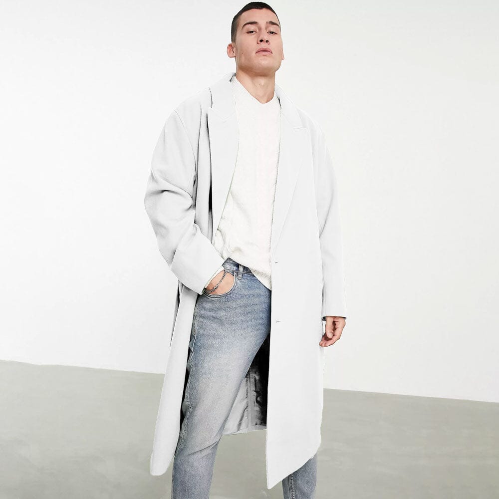 White on sale polo coat