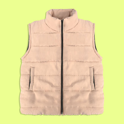 Rising Unisex Trondheim Zipper Body Warmer Gilet Unisex Gilet IST Light Beige S 