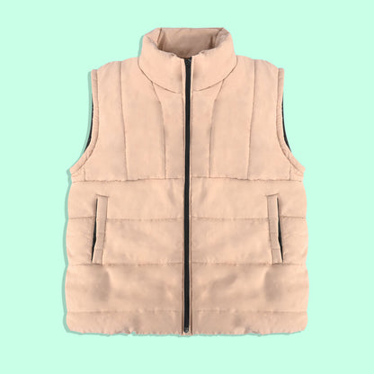 Rising Unisex Haugesund Zipper Body Warmer Gilet Men's Gilet IST Beige S 