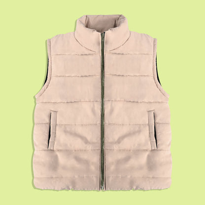 Rising Unisex Horten Zipper Body Warmer Gilet Unisex Gilet IST Light Beige S 