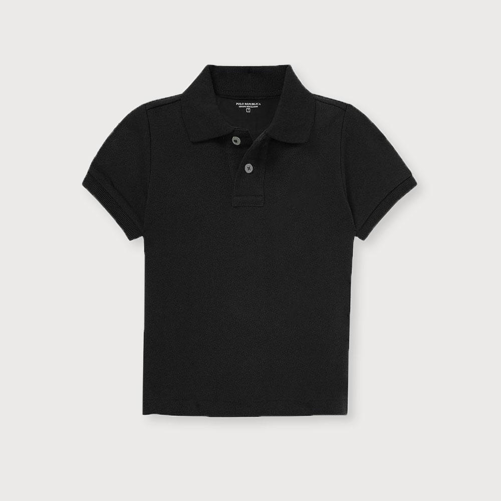 Polo Republica Boy's Charlemagne Polo Shirt Boy's Polo Shirt Polo Republica Black 4 Years 