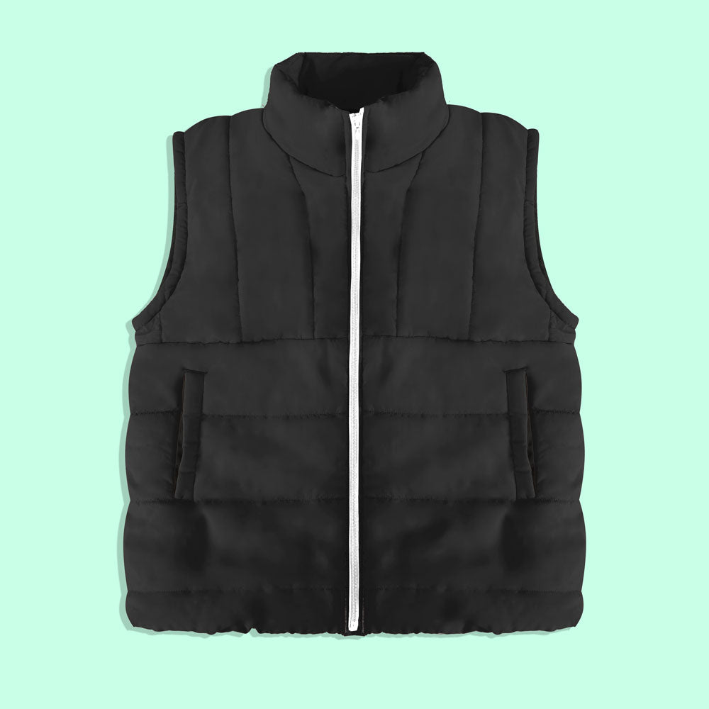 Rising Unisex Haugesund Zipper Body Warmer Gilet Men's Gilet IST Black S 