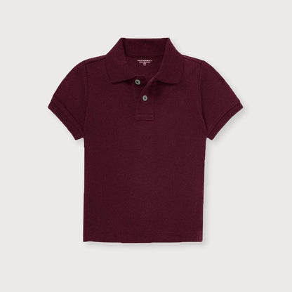 Polo Republica Boy's Charlemagne Polo Shirt Boy's Polo Shirt Polo Republica Burgundy 4 Years 