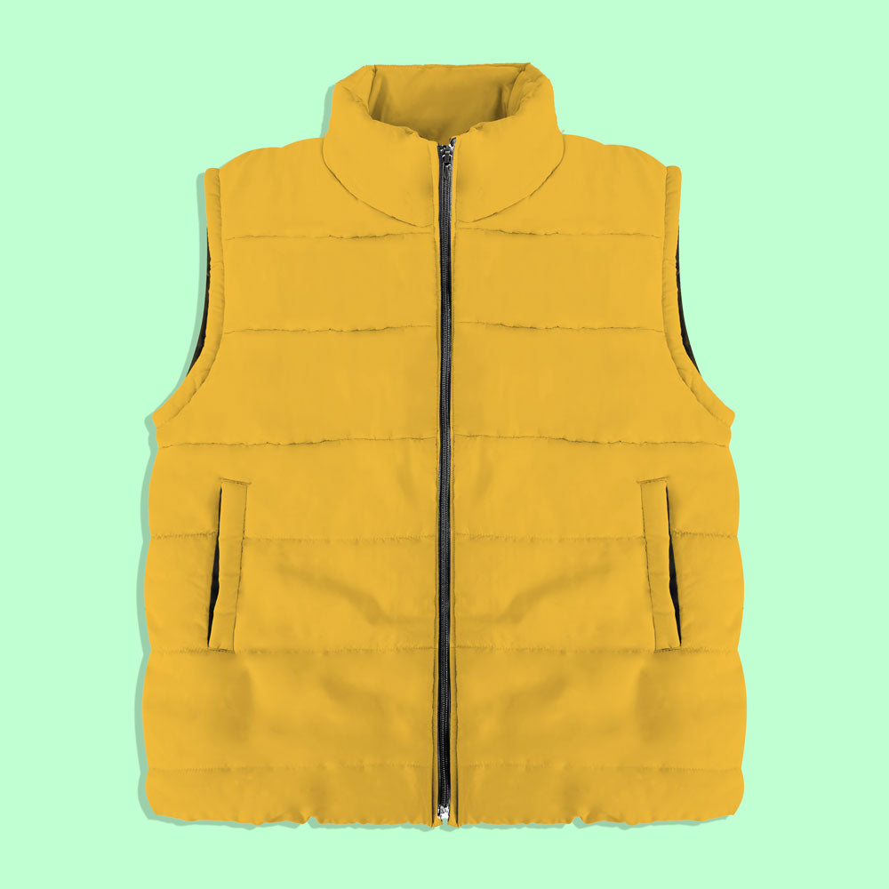 Rising Unisex Horten Zipper Body Warmer Gilet Unisex Gilet IST Deep Yellow S 