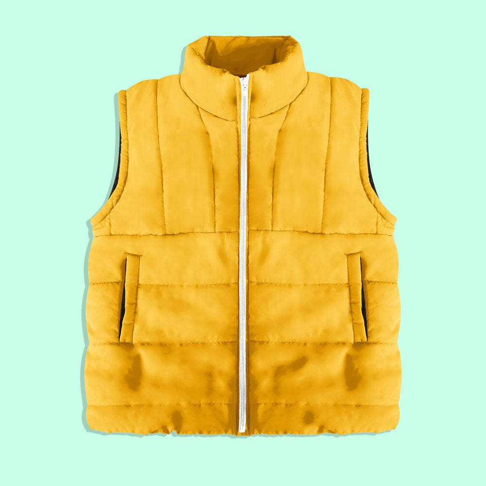 Rising Unisex Haugesund Zipper Body Warmer Gilet Men's Gilet IST Deep Yellow S 