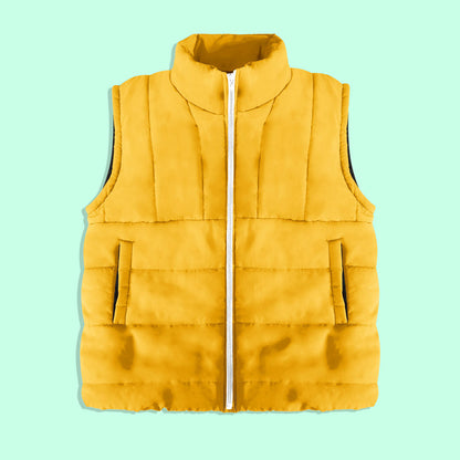 Rising Unisex Haugesund Zipper Body Warmer Gilet Men's Gilet IST Deep Yellow S 