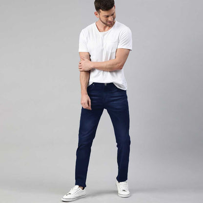 Sapphire Men's Alonzo Tapered Fit Denim Men's Denim Emporio Blue 28 30