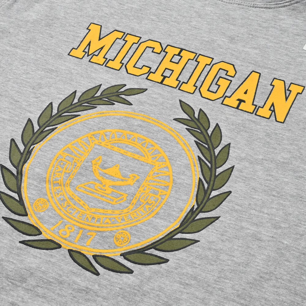 Polo Republica Men's Michigan Printed Fleece Sweat Shirt