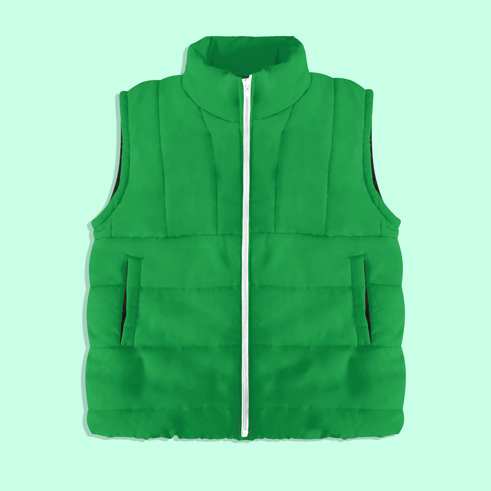 Rising Unisex Haugesund Zipper Body Warmer Gilet Men's Gilet IST Green S 