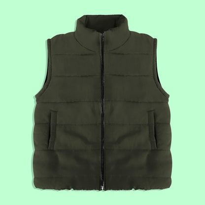 Rising Unisex Horten Zipper Body Warmer Gilet Unisex Gilet IST Light Olive S 