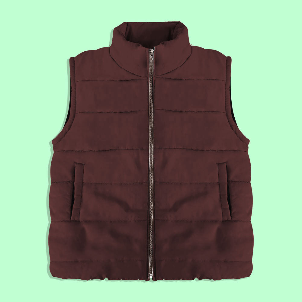 Rising Unisex Horten Zipper Body Warmer Gilet Unisex Gilet IST Maroon S 