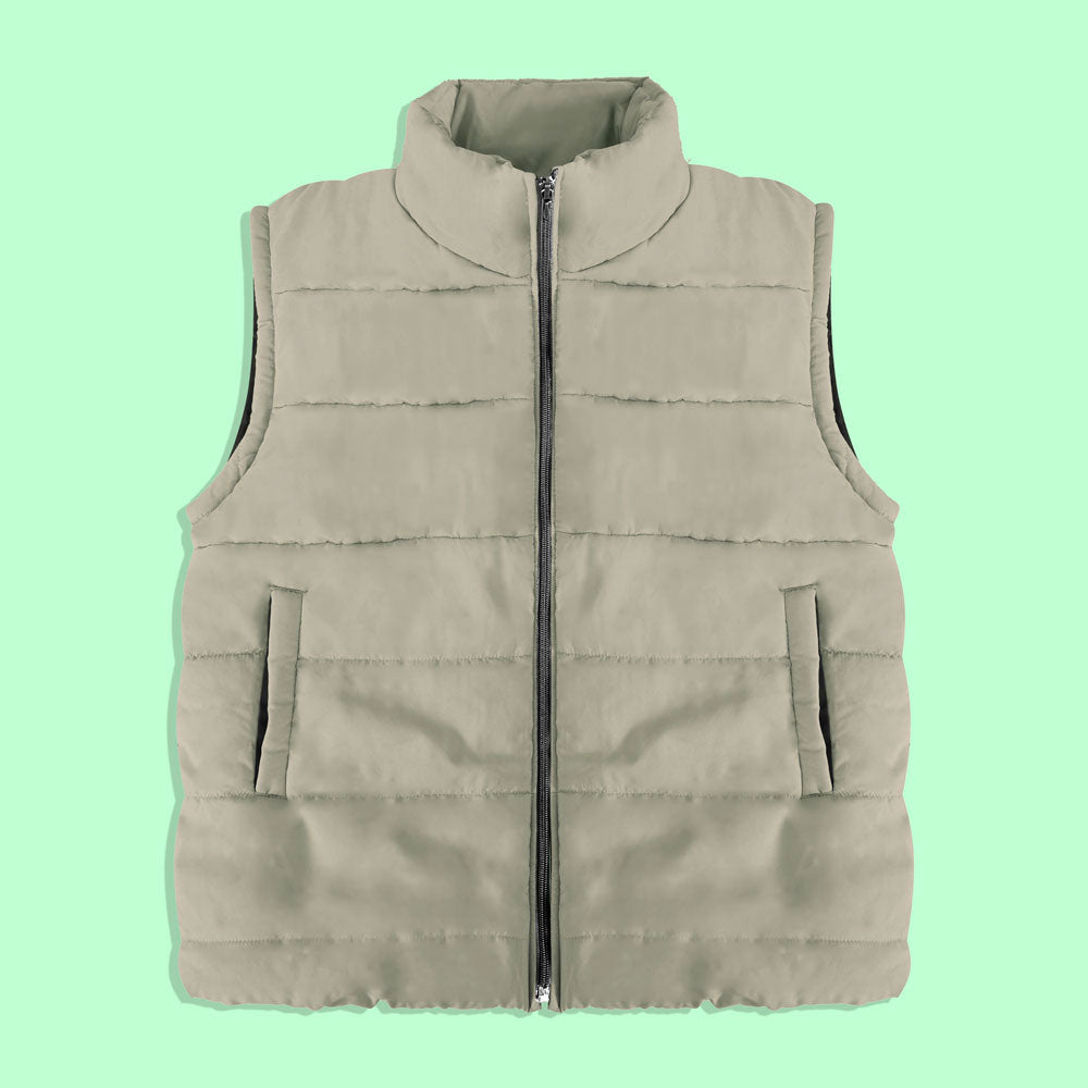 Rising Unisex Horten Zipper Body Warmer Gilet Unisex Gilet IST Light Mud S 