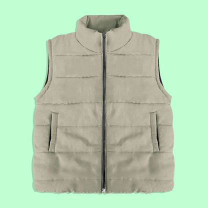 Rising Unisex Horten Zipper Body Warmer Gilet Unisex Gilet IST Light Mud S 