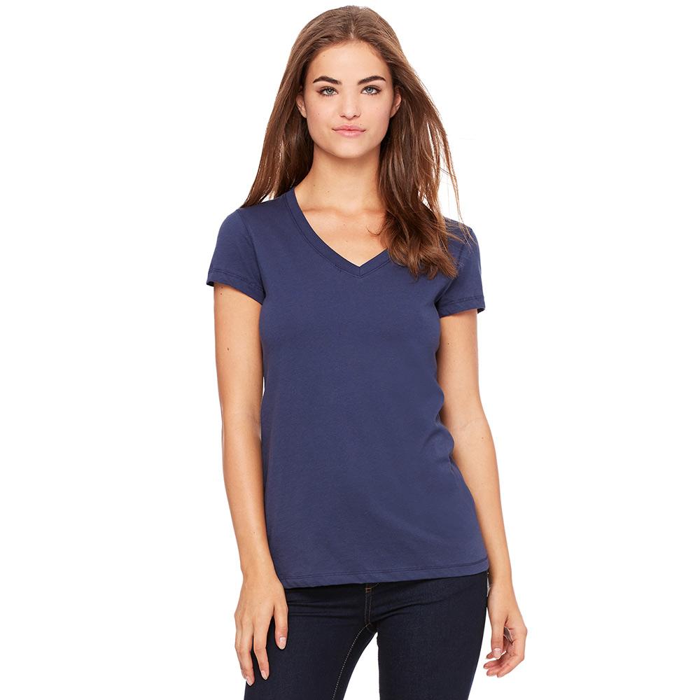 Women's Woliton Short Sleeve V-Neck Minor Fault Tee Shirt