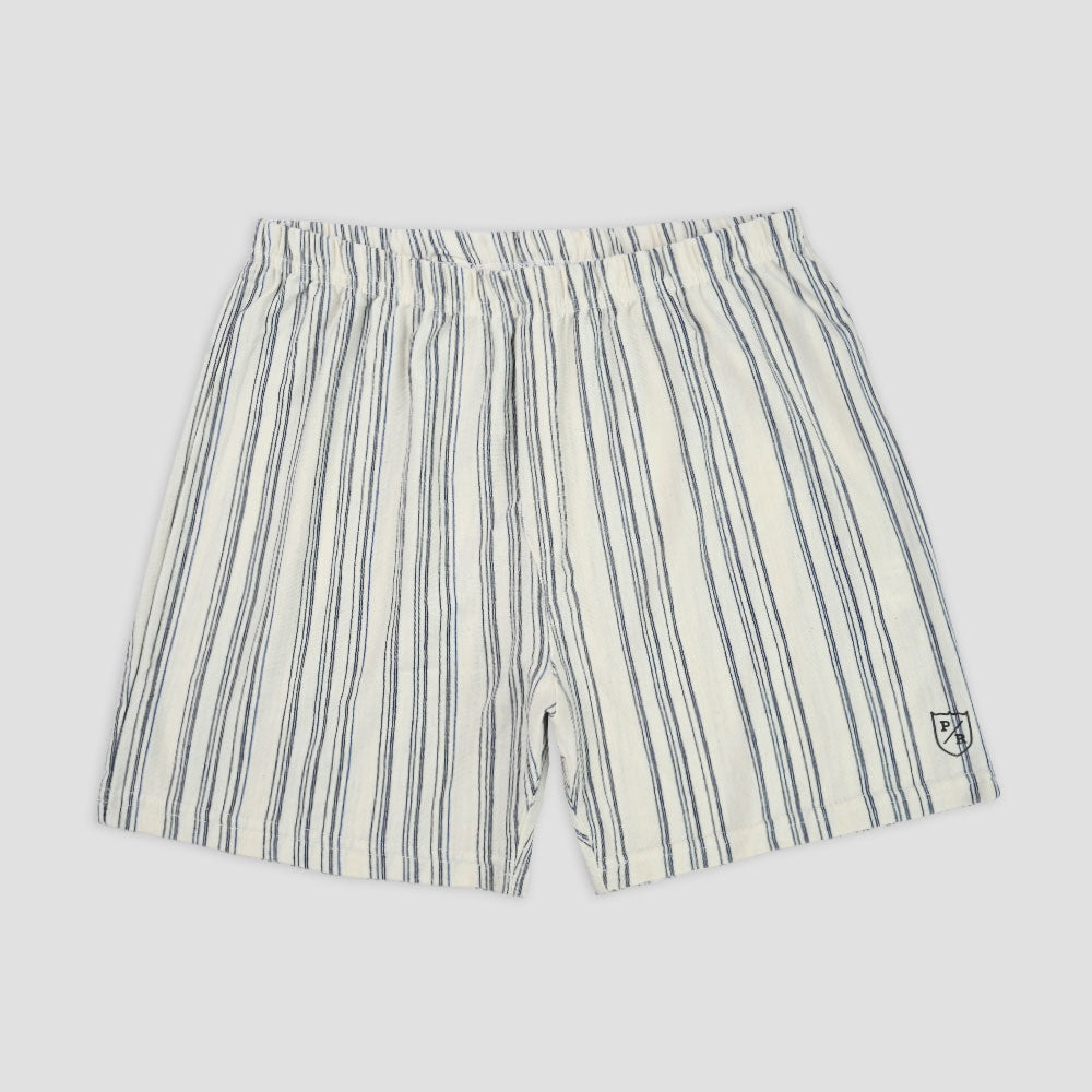 Polo Republica Men's Lining Design Minor Fault Single Boxer Shorts Minor Fault Polo Republica Off White & Navy S 