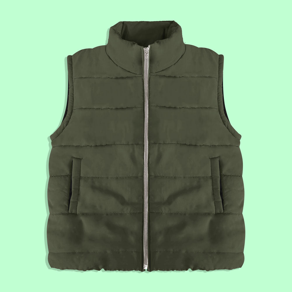 Rising Unisex Trondheim Zipper Body Warmer Gilet Unisex Gilet IST Olive S 