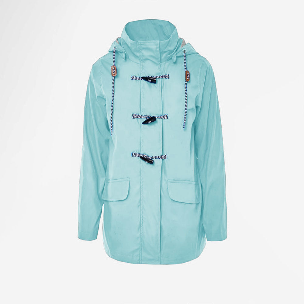 Gerard Women's Rimini Drawstring Rain Jacket Women's Jacket SZK Powder Blue XS 