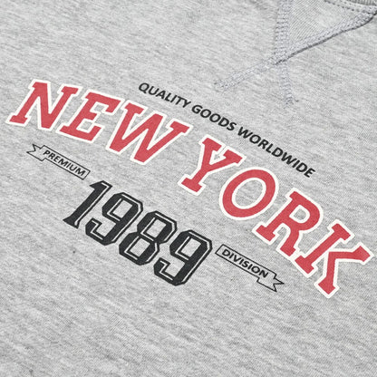 Polo Republica Men's New York 1989 Printed Fleece Sweat Shirt Men's Sweat Shirt Polo Republica 