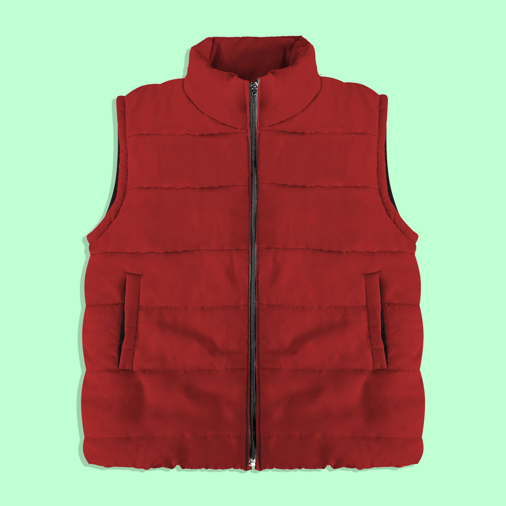 Rising Unisex Trondheim Zipper Body Warmer Gilet Unisex Gilet IST Red S 