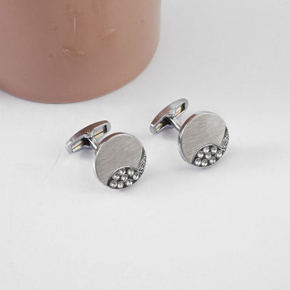 Men's Fancy Octa Stone Design Cufflinks Men's Accessories ALH 