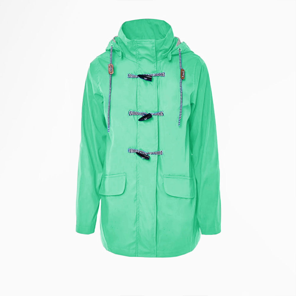 Gerard Women's Rimini Drawstring Rain Jacket Women's Jacket SZK Turquoise XS 