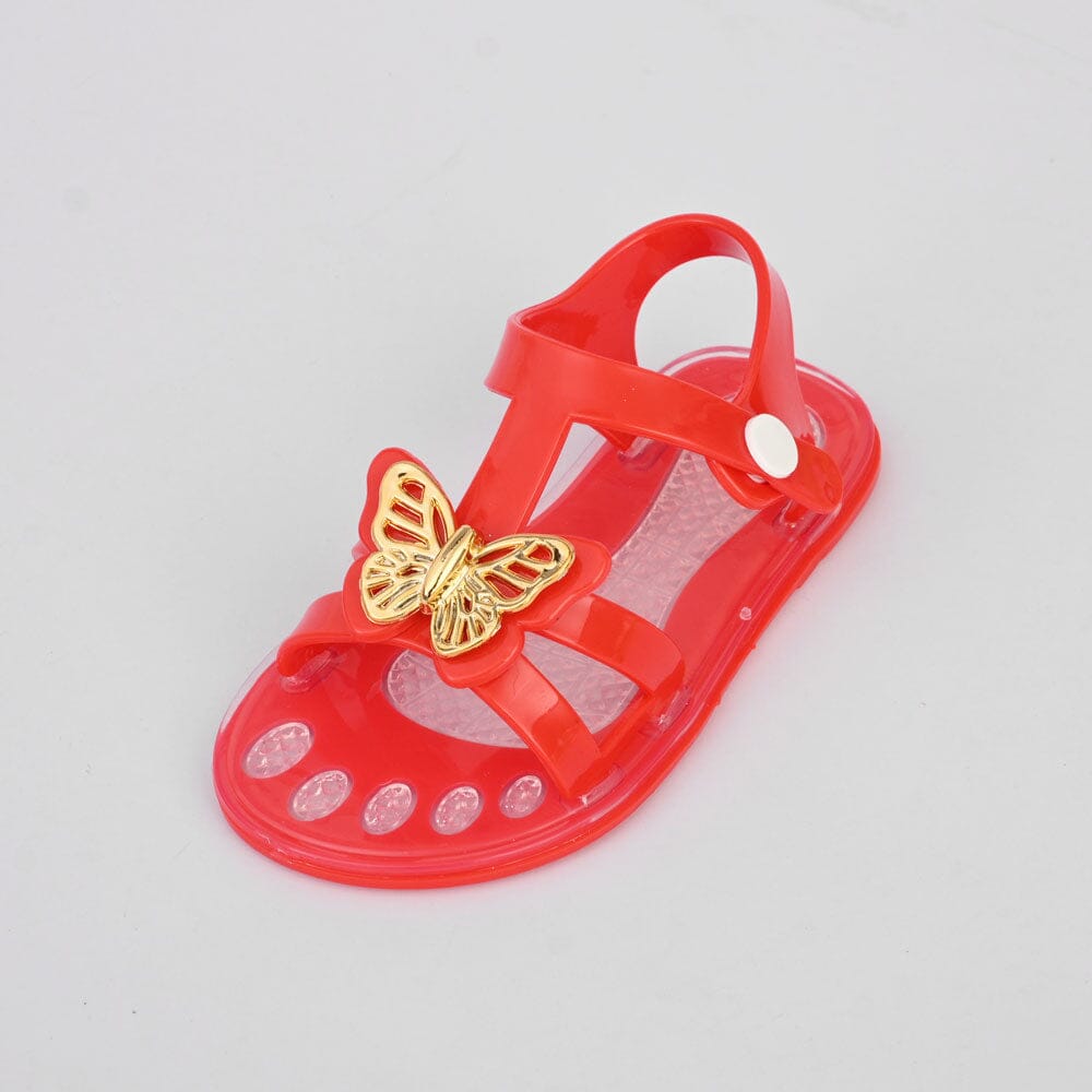 Buy Black Sandals for Girls by D'Chica Online | Ajio.com